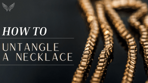 How to Quickly Untangle a Knotted Necklace Chain: 7 Easy Steps | Pixie Wing