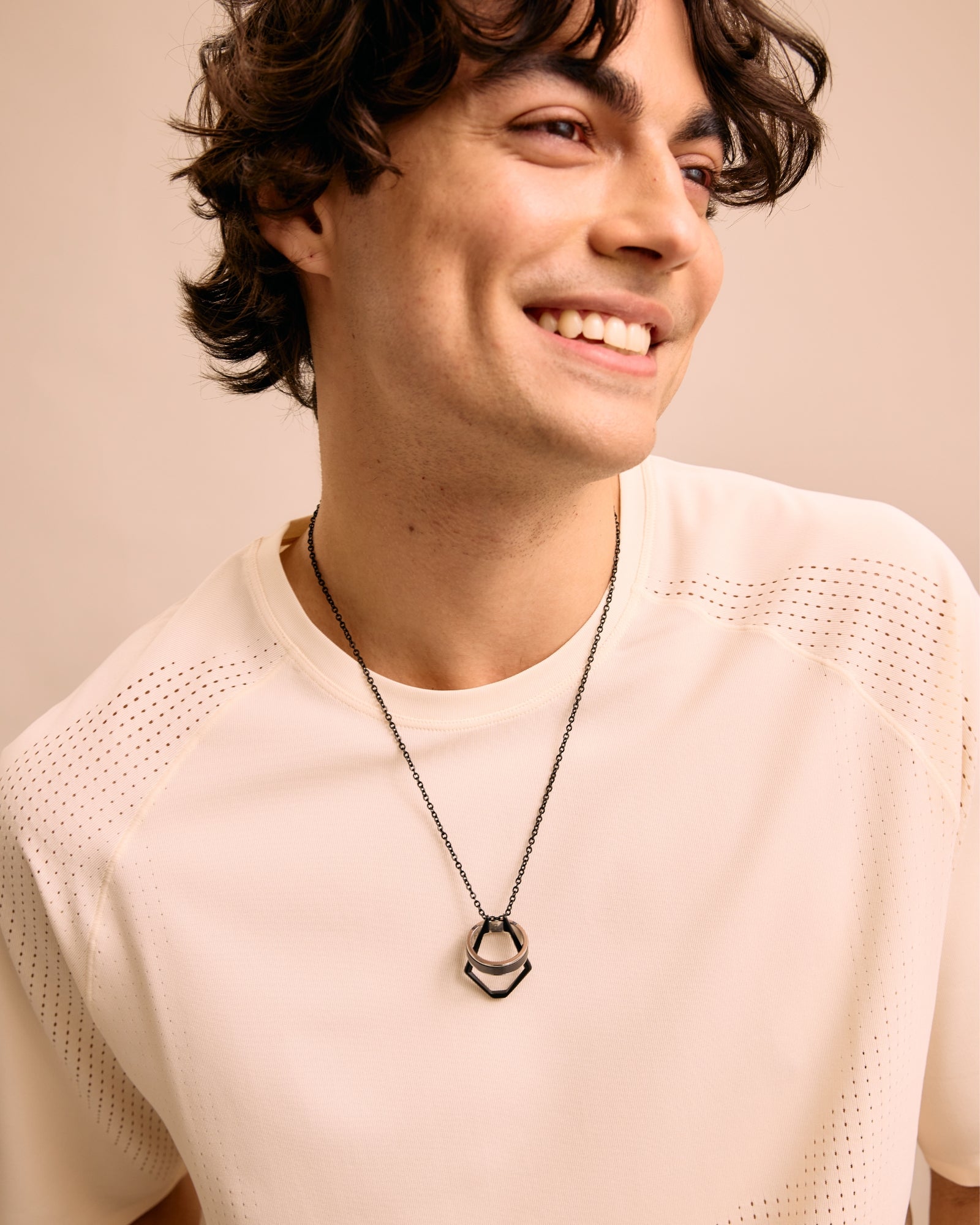 アクセサリー David Sigal Necklace Ring Set Rank A Zenith Men's Ring Keeper Necklace | Pixie Wing®
