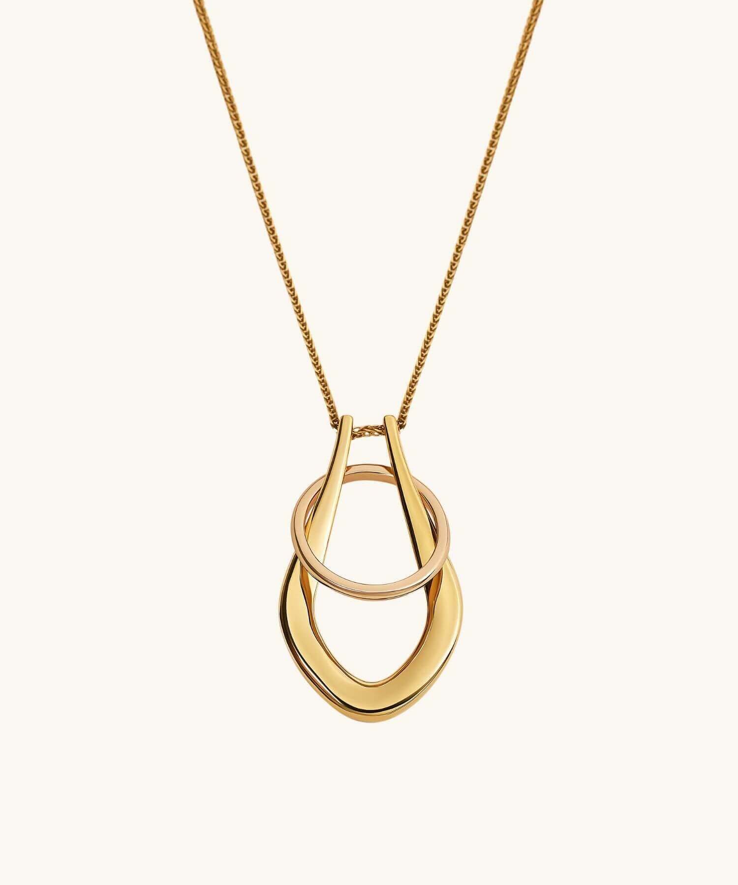 Want to have a ring holder necklace similar to this made (with a small  moissanite) - will it scratch my rings if they're both 14k white gold or if  the necklace is
