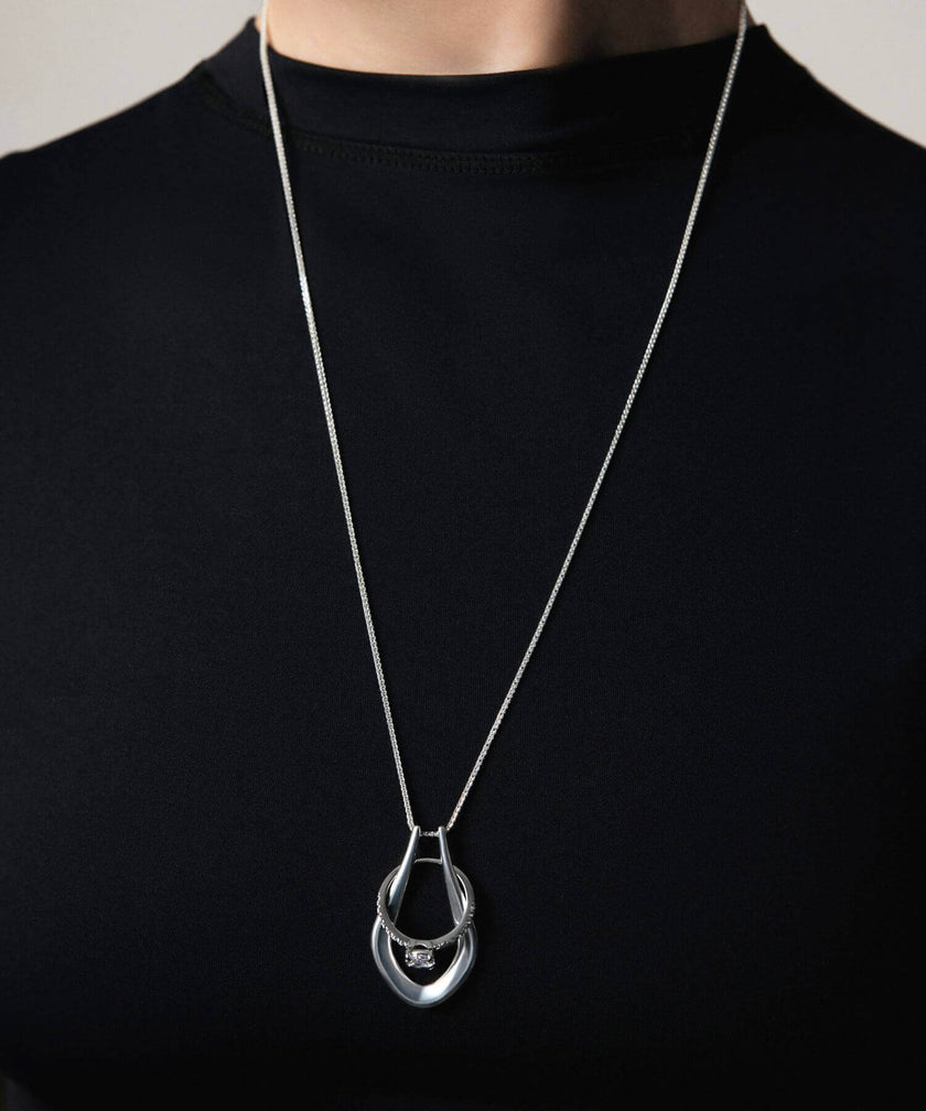 Ring Keeper Necklaces by Pixie Wing™ Sterling Silver & 18K Gold Plated