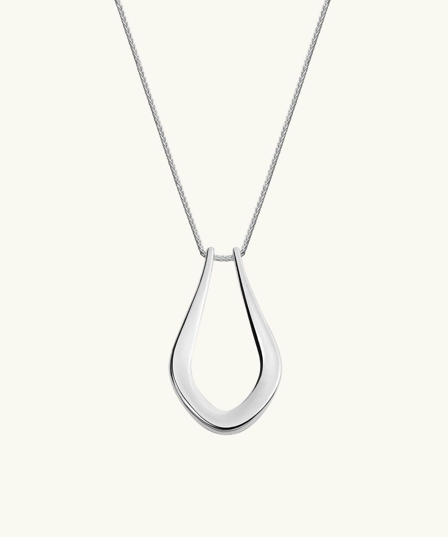 Crescent Of The Moon Men's Ring Holder Necklace | Cynthia Britt