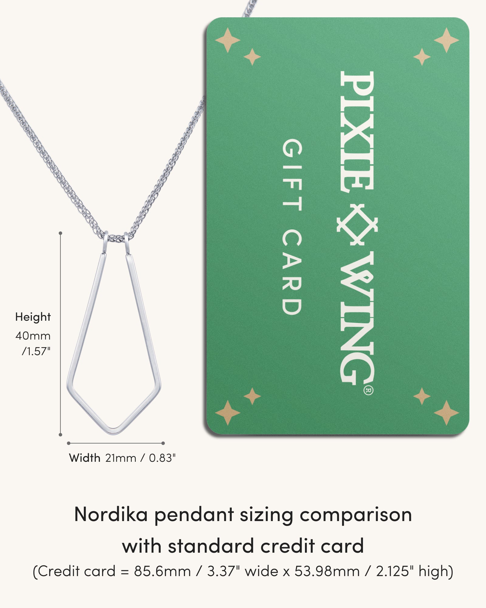 Nordika Ring Keeper Necklace | Pixie Wing®