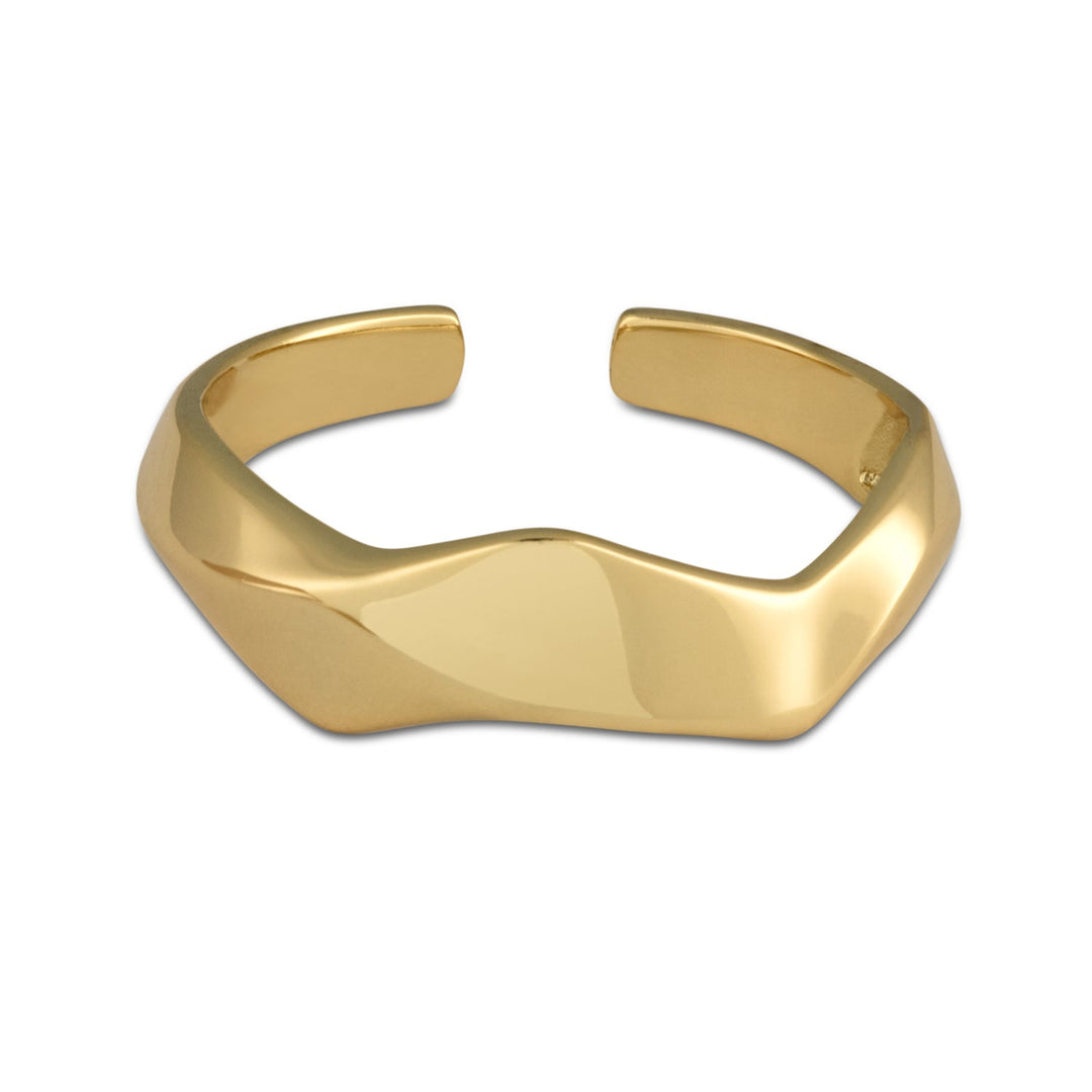CONTOUR Ring | Gold - Pixie Wing -