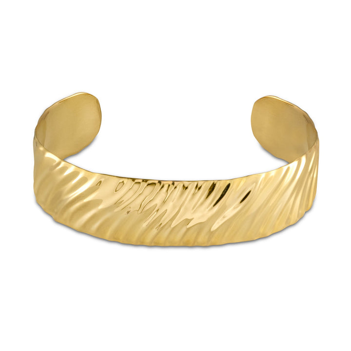 CONTOUR Statement Bracelet | Gold - Pixie Wing -