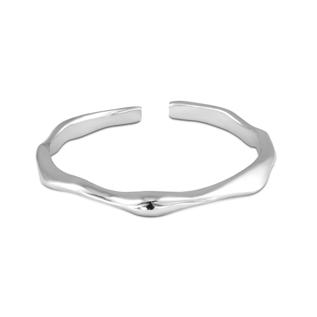 EMBODY Narrow Ring | Silver - Pixie Wing -