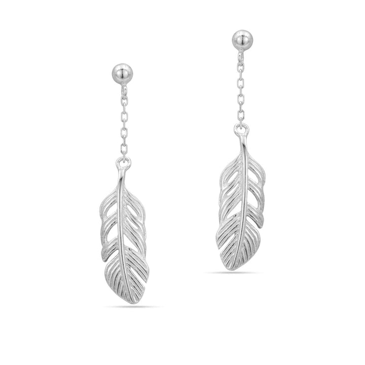 Eve Feather Earrings - Pixie Wing -